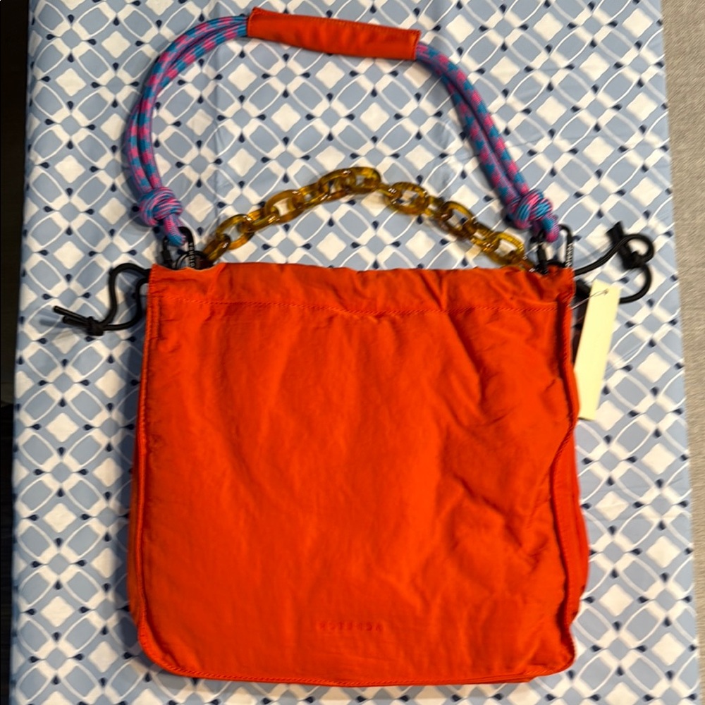 Rotunda Sant Hobo Women's Bag, Coral Red